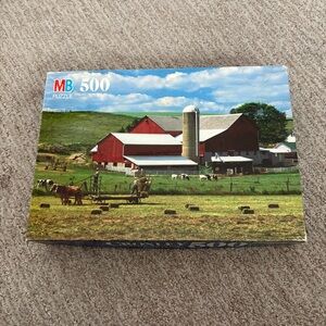 Vintage Croxley 500 Piece Puzzle - Farmerstown, OH
